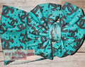 Torqouise Chanel headwrap