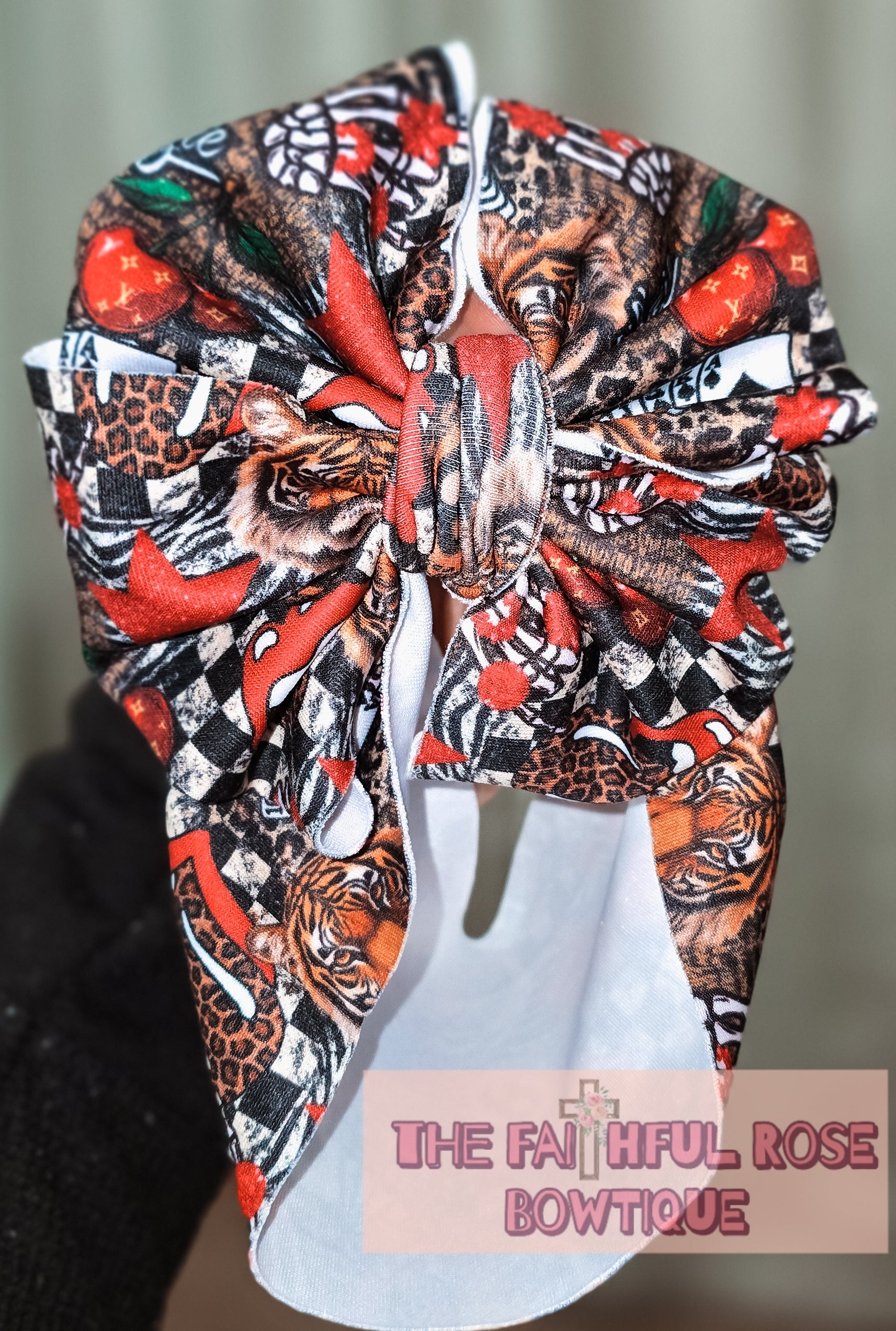 Wild One messy headwrap