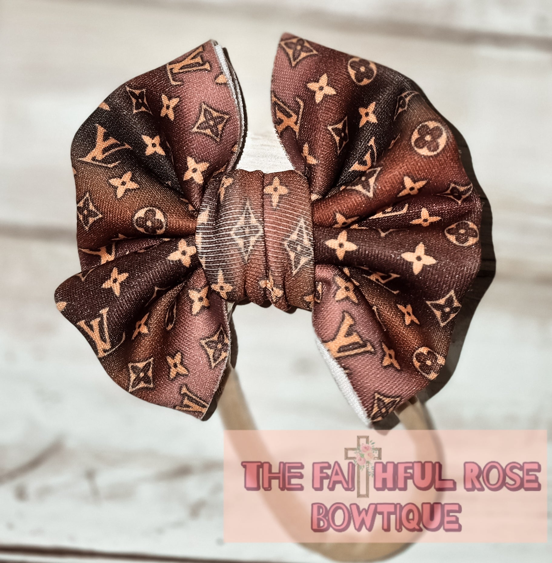 Brown LV small bow
