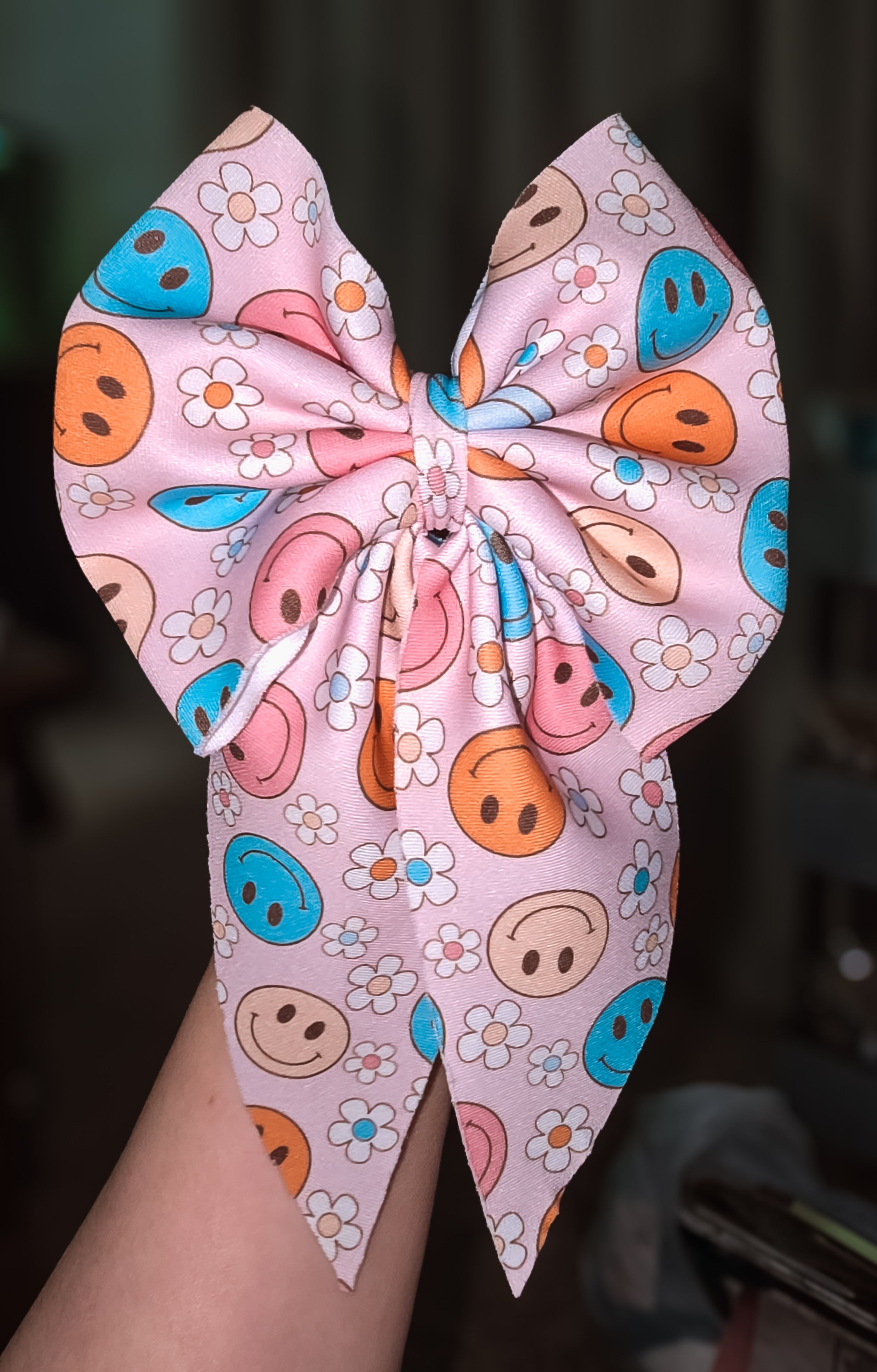 Smiley sailor bow