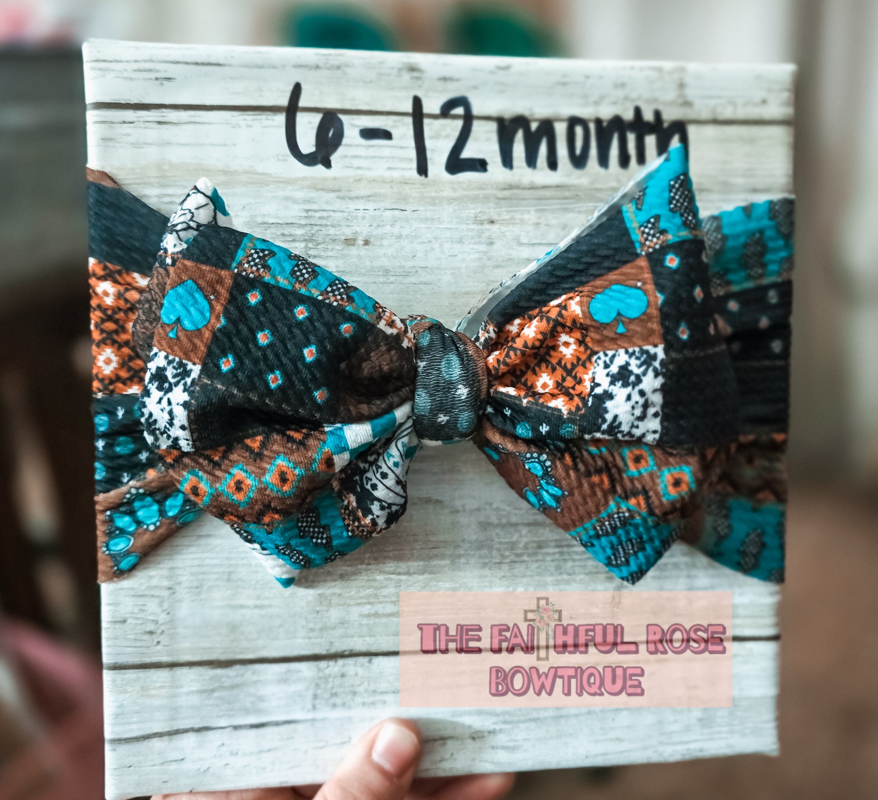 Torqouise Western Headwrap