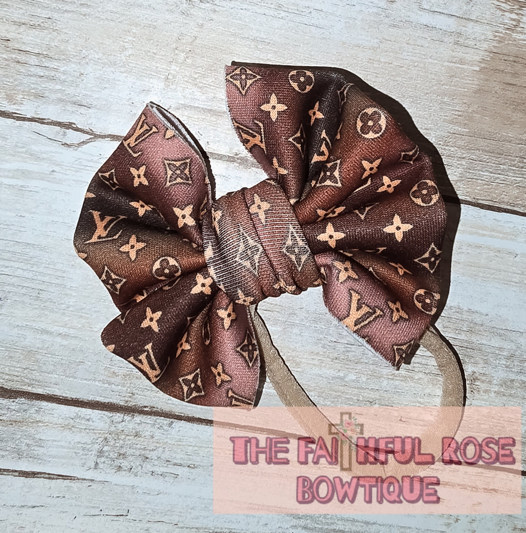 Brown LV small bow